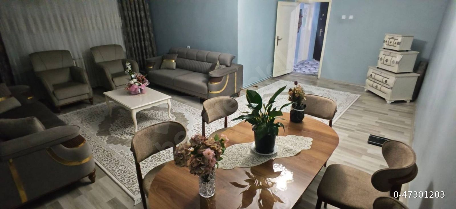 Merkezi konumda kiralık daire
