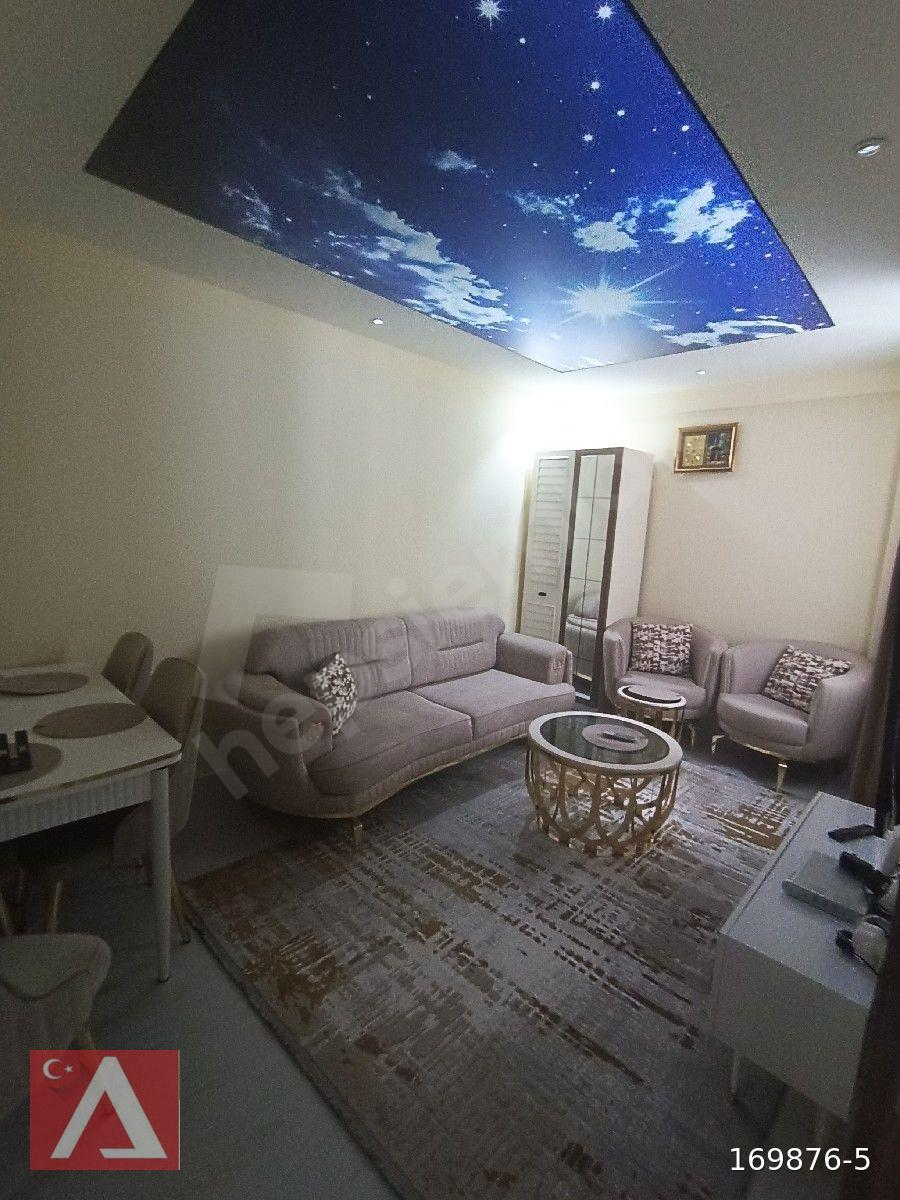 ŞEHİTLER MAHALLESİNDE SATILIK ARA KAT 1+1 DAİRE, LÜKS EŞYALI, YATIRIMLIK
