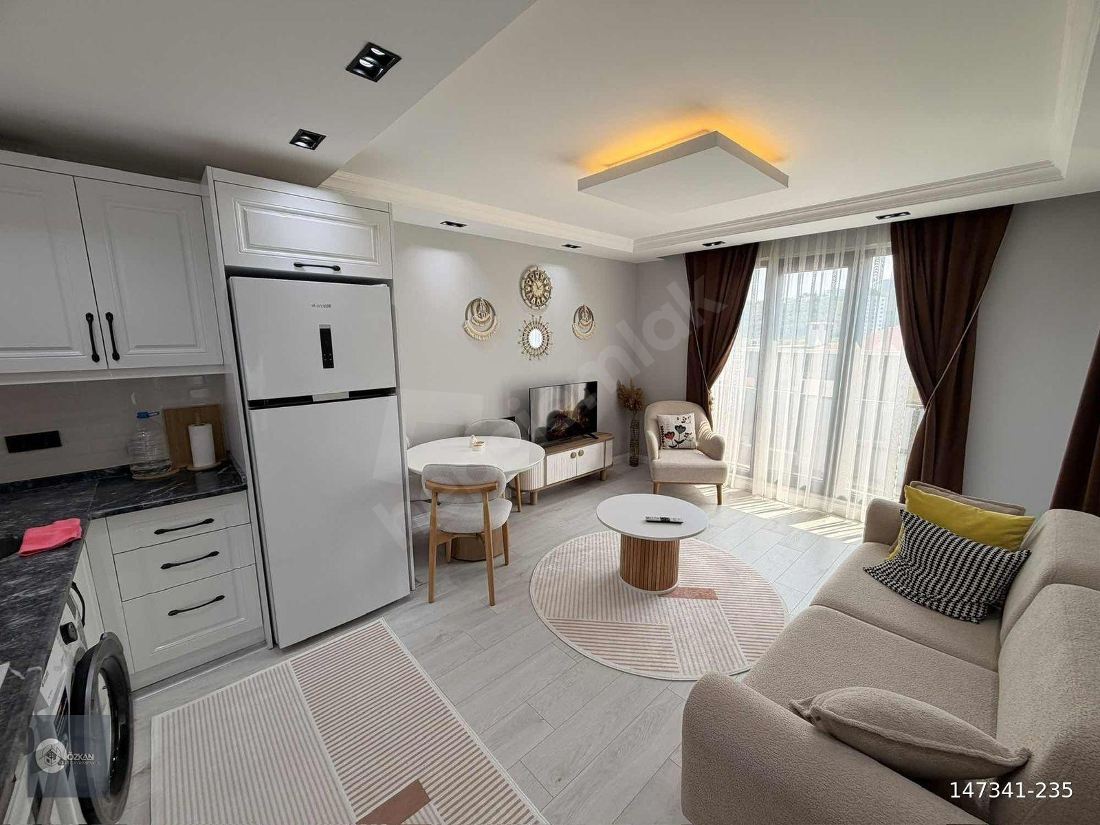 PAMUKLUDA VADİ 3 EVLERİNDE ULTRA LÜKS EŞYALI 1+1 DAİRE