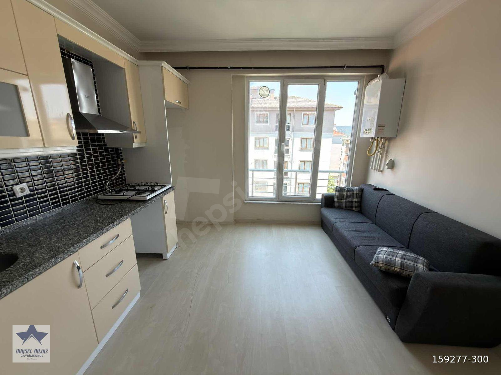 1+1 50 m2 yeni adliye binası girişi eşyalı kiralık daire
