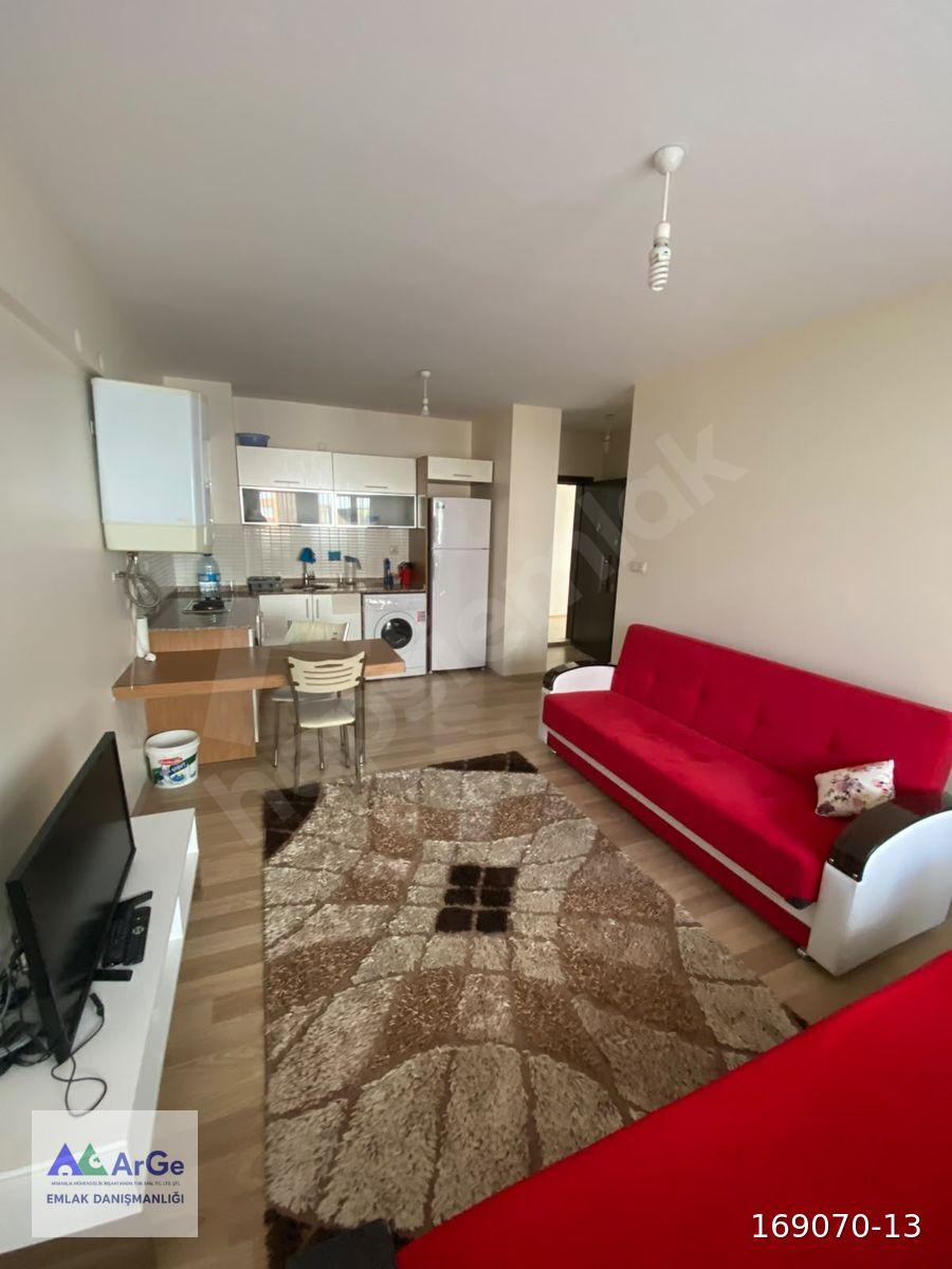 Kiralık Eşyalı, 1+1, Kapalı Balkonlu, 7/24 Güvenlikli, 1+1