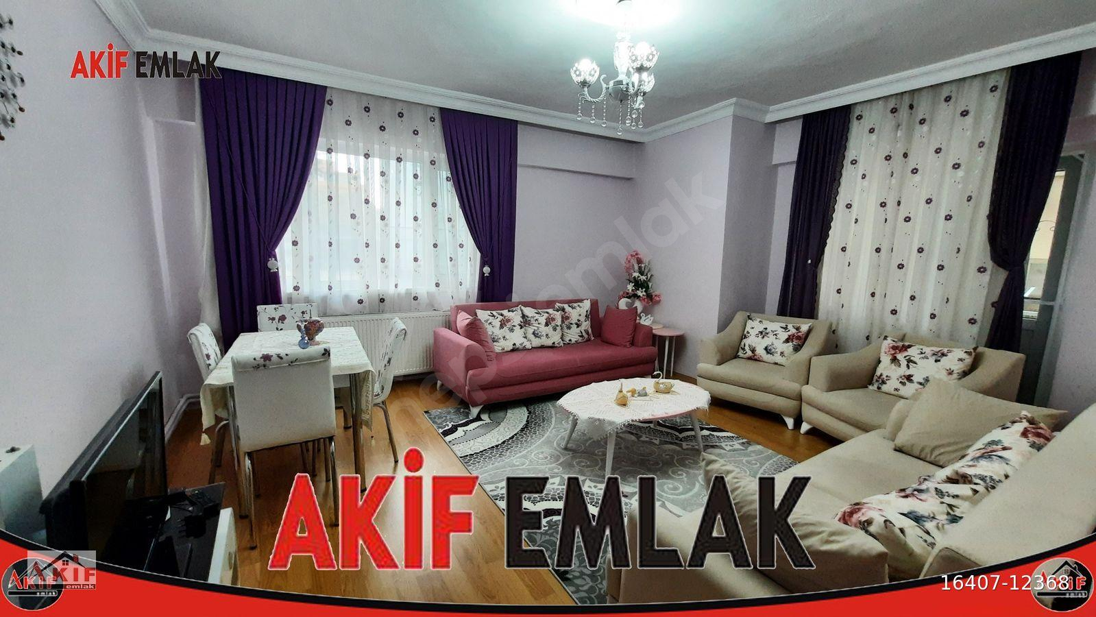 AKİF'ten TOPÇU'da 3+1 TRENE & OTOBÜSE YAKIN EŞYALI KİRALIK DAİRE