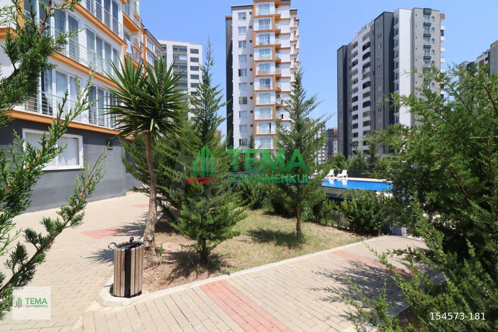 TEMA'dan GÜVENLİKLİ SİTEDE FULL EŞYALI KİRALIK 1+1 DAİRE