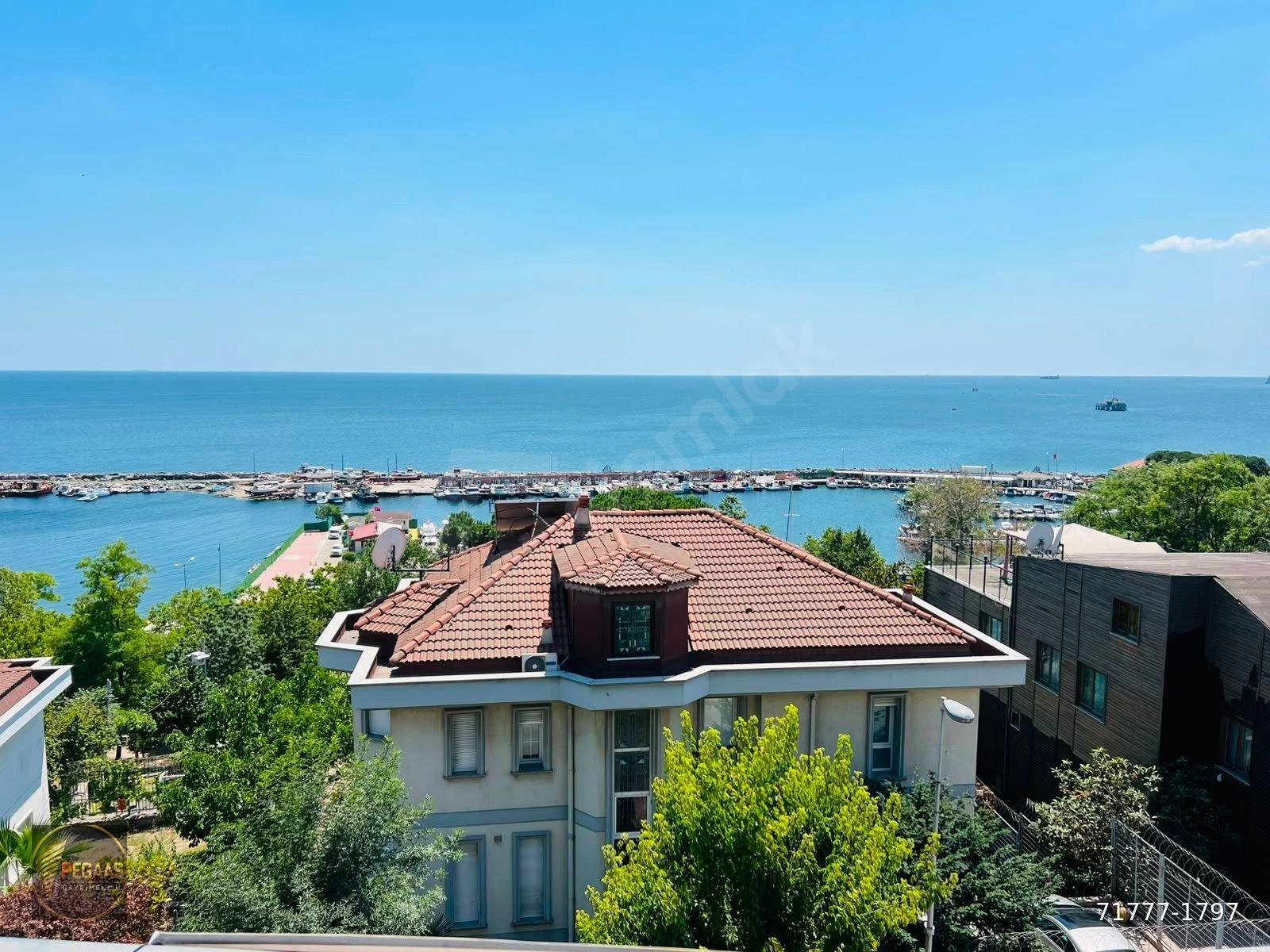 PEGAAS'TAN AMBARLI MAH. MUHTEŞEM DENİZ MANZARALI DUBLEX DAİRE __