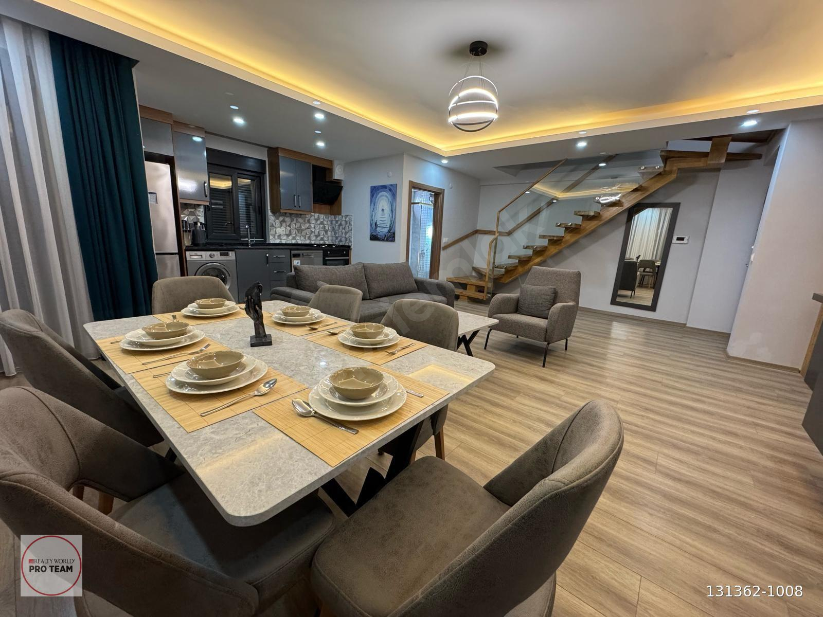 KUNDU TURİZM YOLUNDA KİRALIK 2+1 EŞYALI DUBLEKS DAİRE FOR RENT