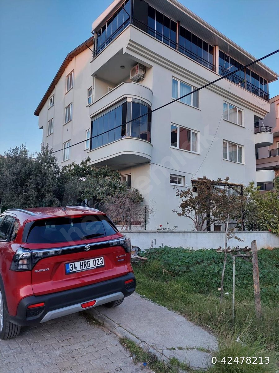 Şömineli ve kapalı teraslı, özel tasarım satılık daire