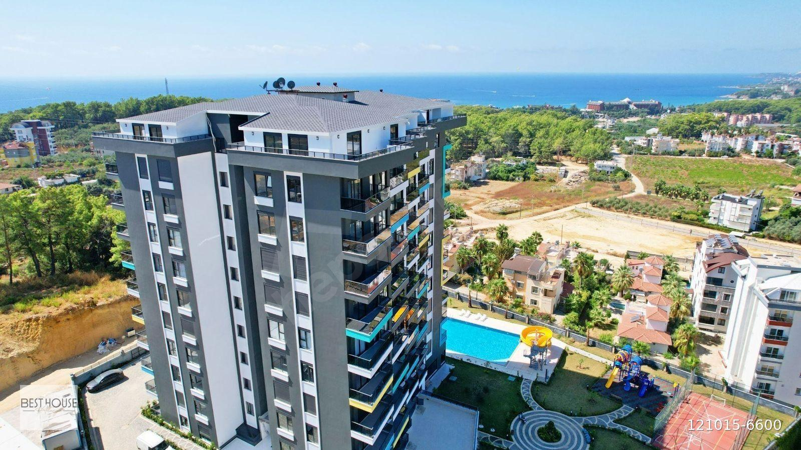 ALANYA AVSALLAR 1+1 MUHTEŞEM KOMPLEKS DENİZ VE DOĞA MANZARALI DAİRE