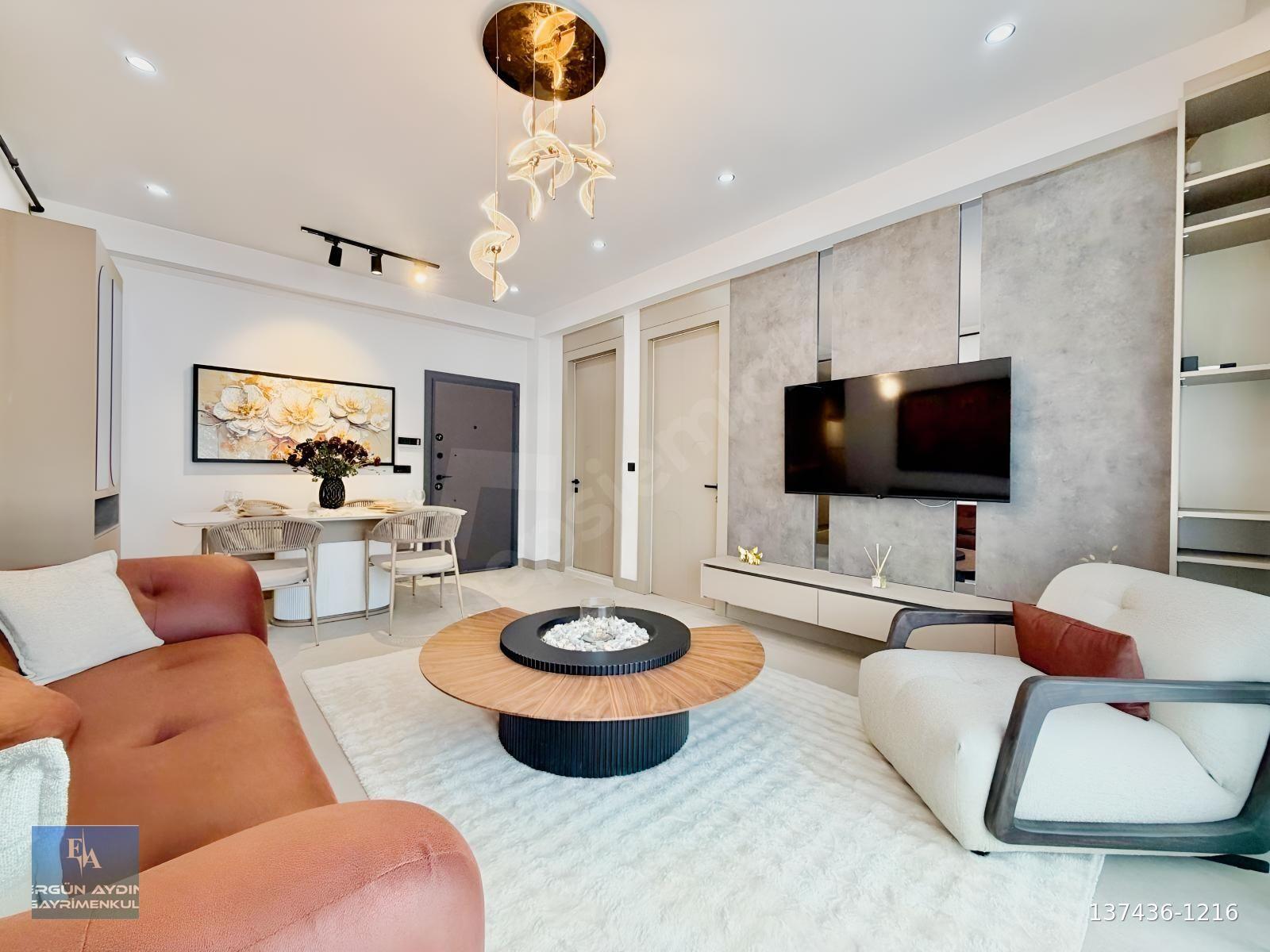 ERGÜN AYDINDAN Adalet Parkı Yakını 2,5+1 100m2 Lüx Konsept Daire