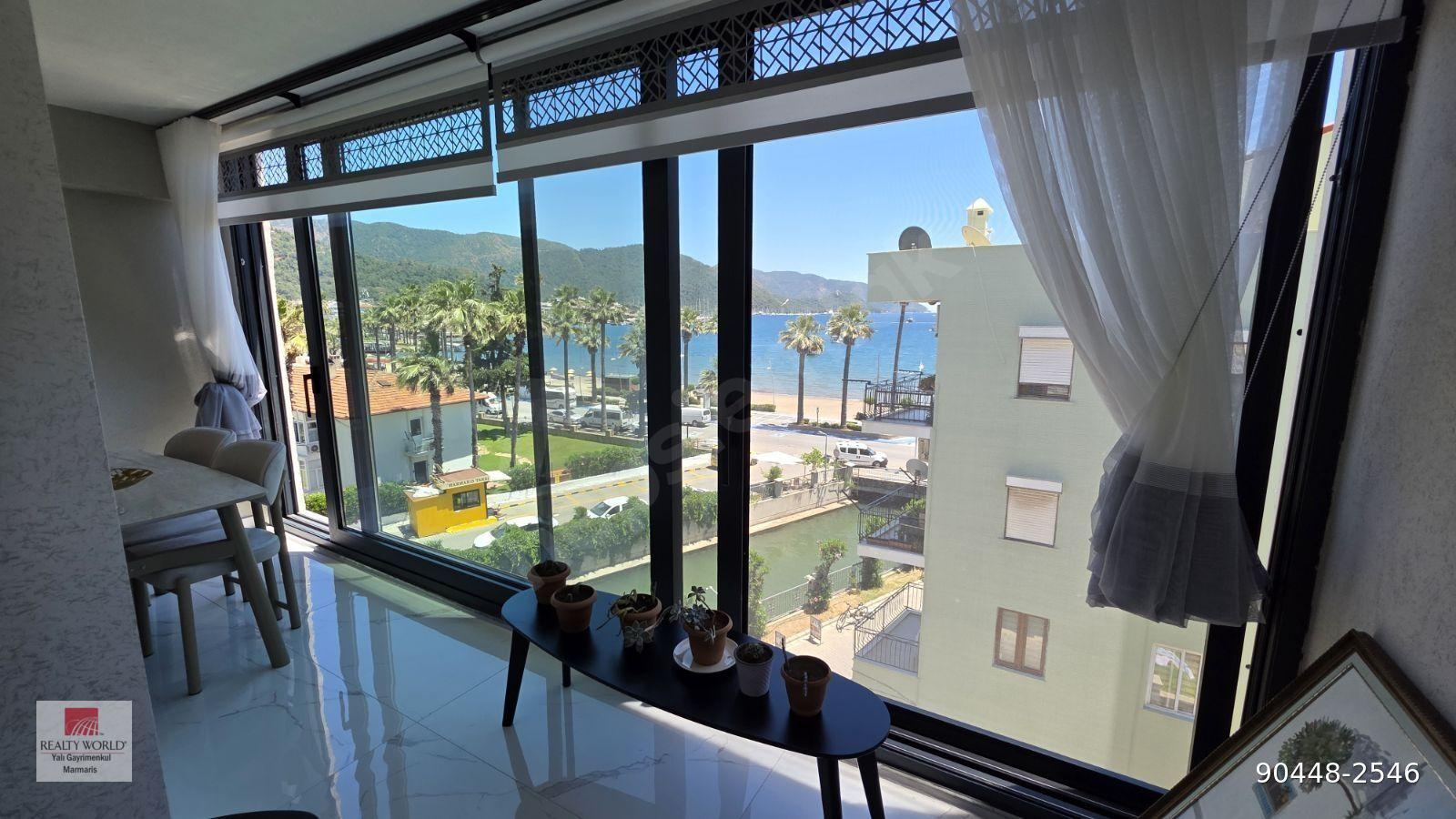 MARMARİS KEMERALTI'NDA FULL DENİZ MANZARALI 2+1 LÜKS DAİRE