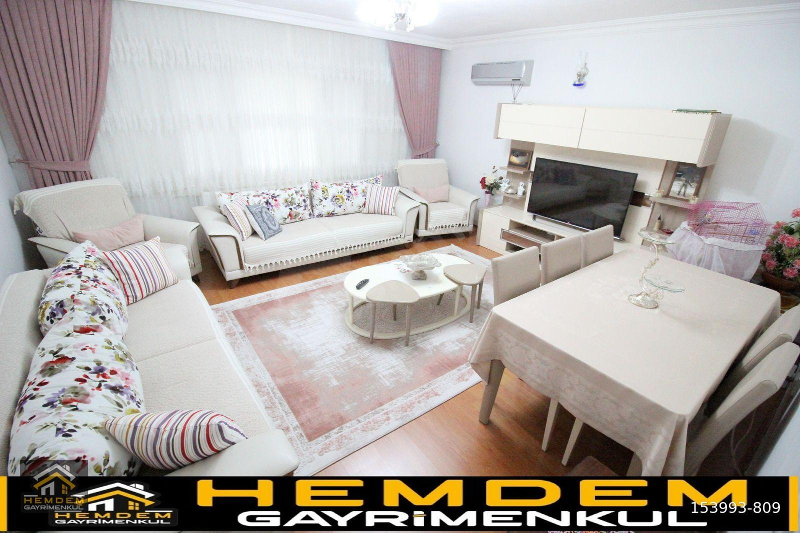 HEMDEM GAYRİMENKUL'DEN PİYADE'DE CADDEYE YAKIN 3+1 SATILIK DAİRE