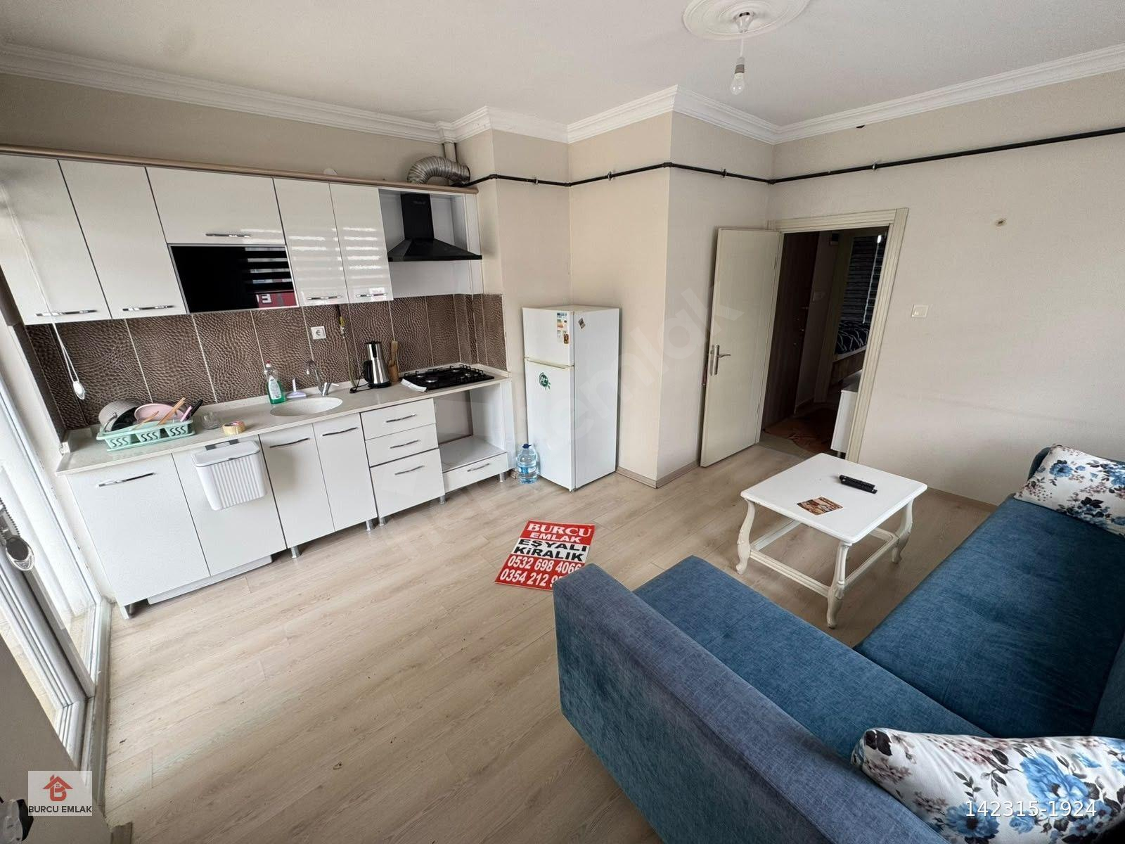 ŞEHİR HASTANESİ YANINDA 1+1 EŞYALI DAİRE --- BURCU EMLAKTAN