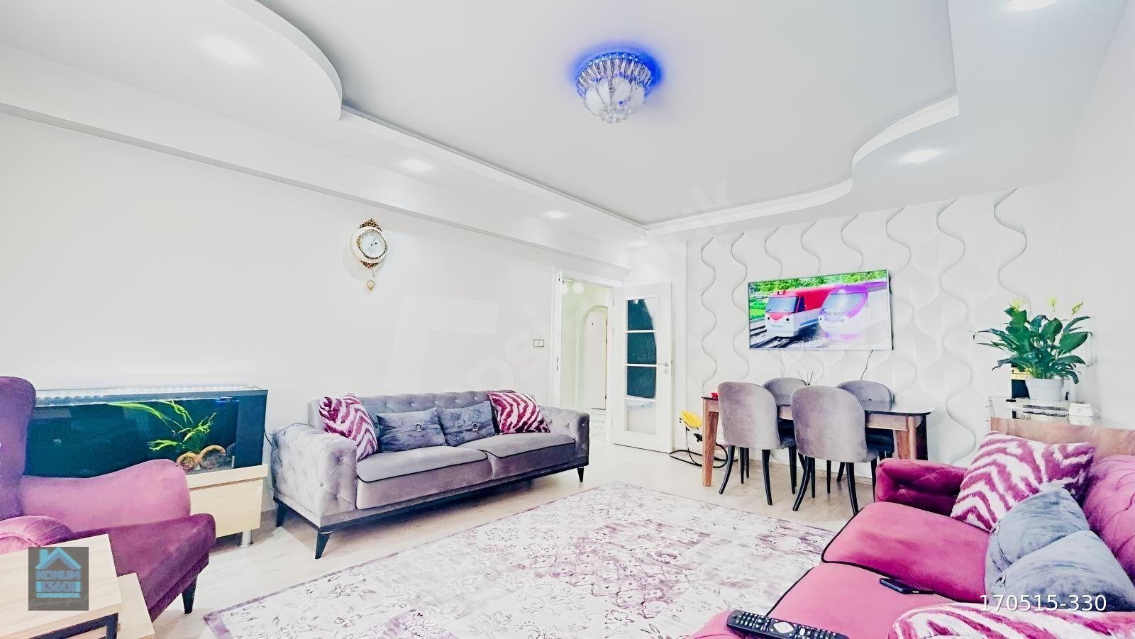 KONUM 360| PAPATYA CADDESİNDE İÇİ FULL YAPILI 3+1 SATILIK DAİRE