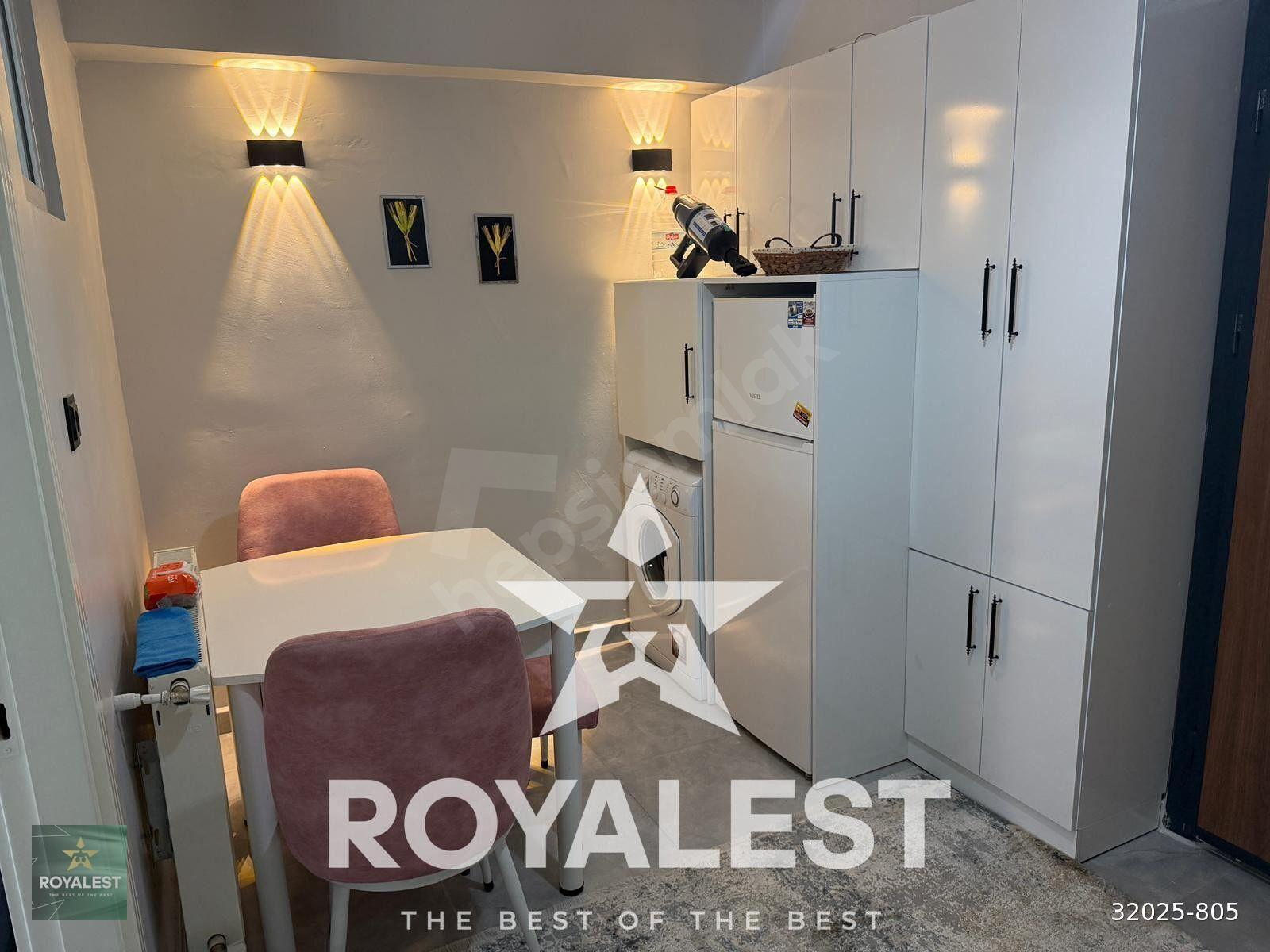 ROYALEST'TEN TEMİZ BALKONLU FULL EŞYALI BAKIMLI NEZİH