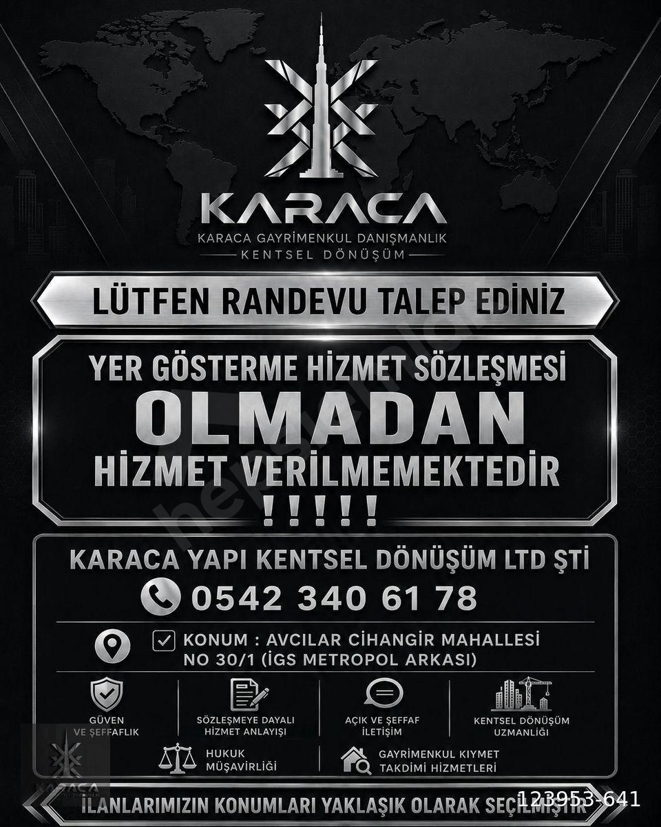 Ambarlı Sitelerde İskanlı 3+1 Kentsel Şuanlık YOK