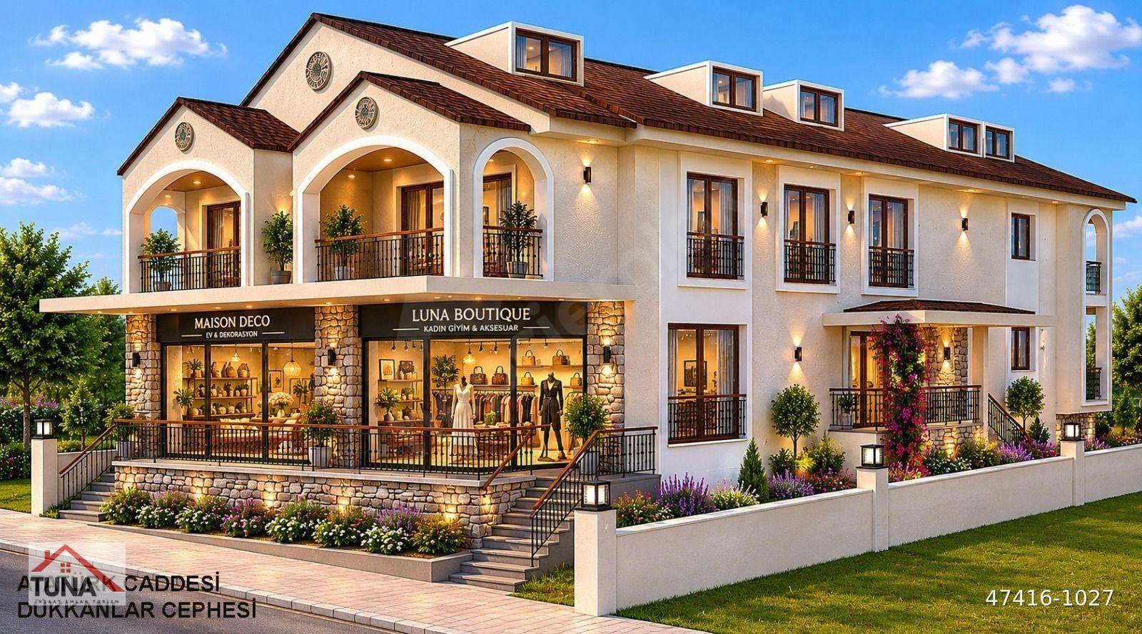 İNŞAAT FİRMAMIZDAN PROJEDEN SATILIK, MERKEZİ, ŞIK DUBLEKS DAİRE.