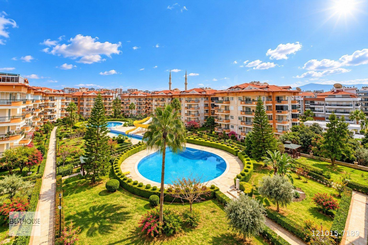 ALANYA OBA 2+1 SİTE İÇERİSİNDE FULL KOMPLEKS SATILIK MUHTEŞEM LOKASYON RESİDANCE