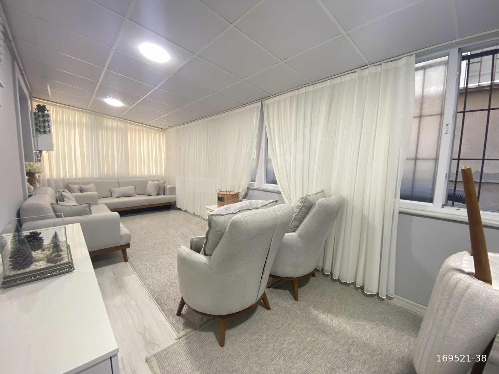 ATEŞTUĞLA'da K.UYGUN ASANSÖRLÜ YENİ BİNA 3+1 90 m2 BAHÇE KATI