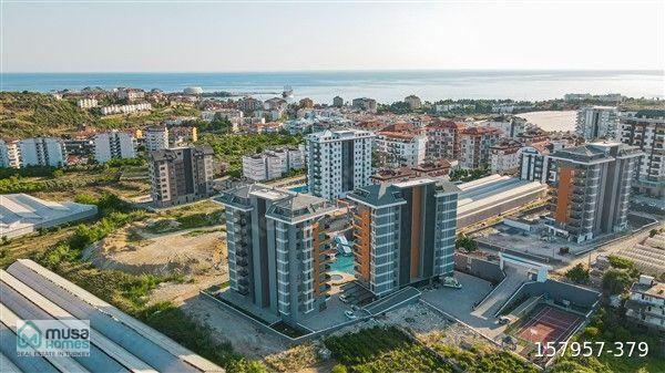 ALANYA AVSALLAR'DA LÜKS KONUT PROJESİNDEN SIFIR DAİRE