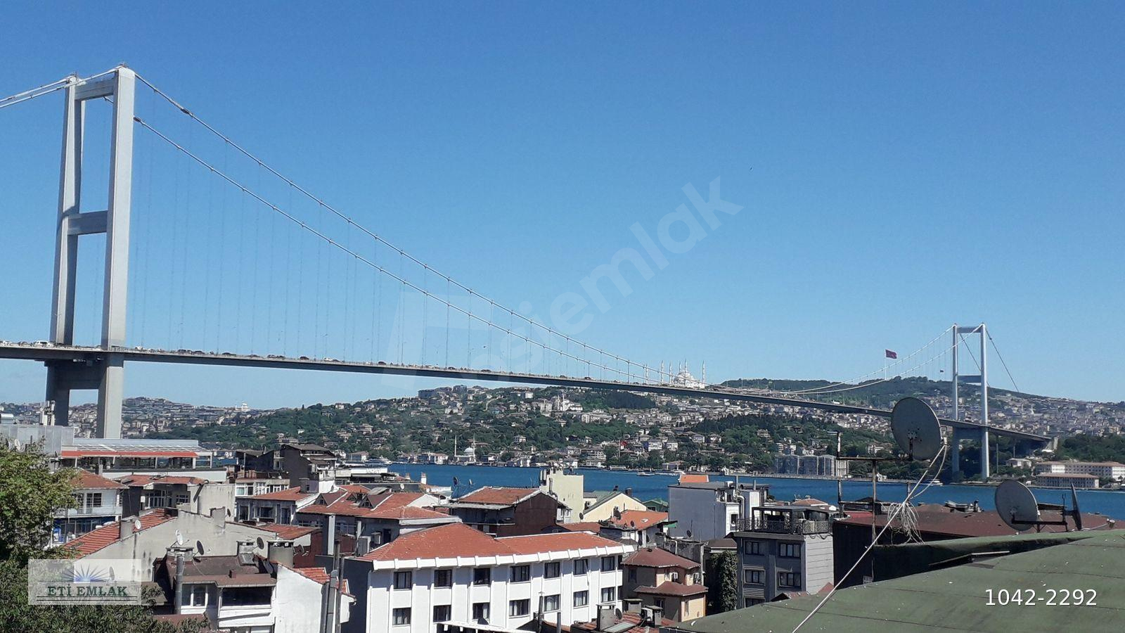 ETİ'DEN ORTAKÖY PALANGA SAHİLDE 3+1 120M2 PANORAMİK BOĞAZ, DENİZ, DOĞA MANZARALI 3. KAT YENİLENMİŞ D