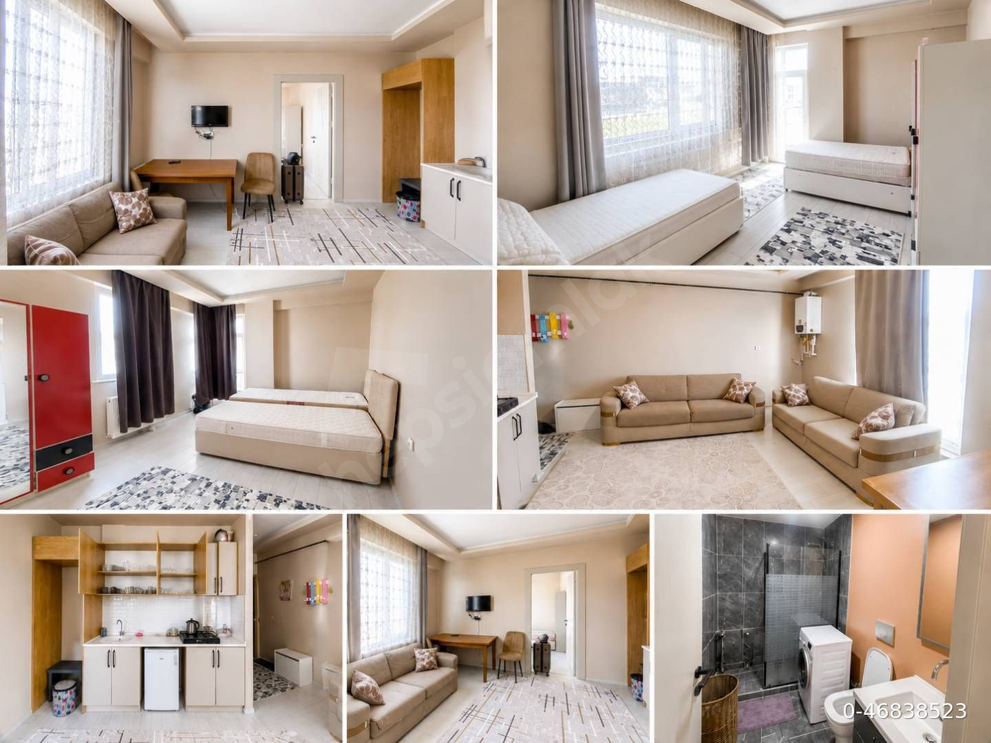 sahibinden dadaşkent kiralık 1+1 eşyalı daire şehir hastanesi yakını