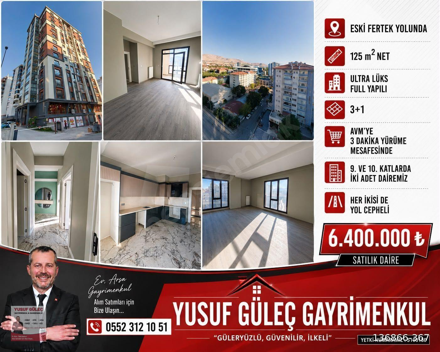 ESKİ FERTEK YOLUNDA MUHTEŞEM BİR KONUMDA 2 ADET LÜKS DAİRE