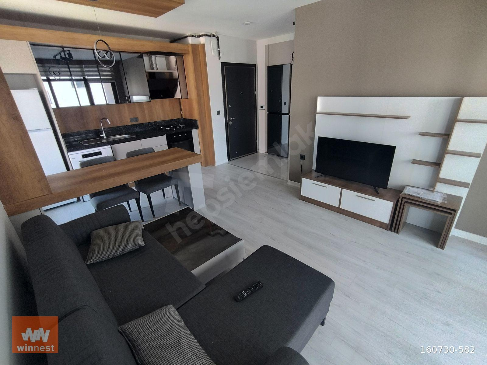 WİNNEST'TEN MERKEZİ KONUMDA 1+1 EŞYALI KİRALIK DAİRE