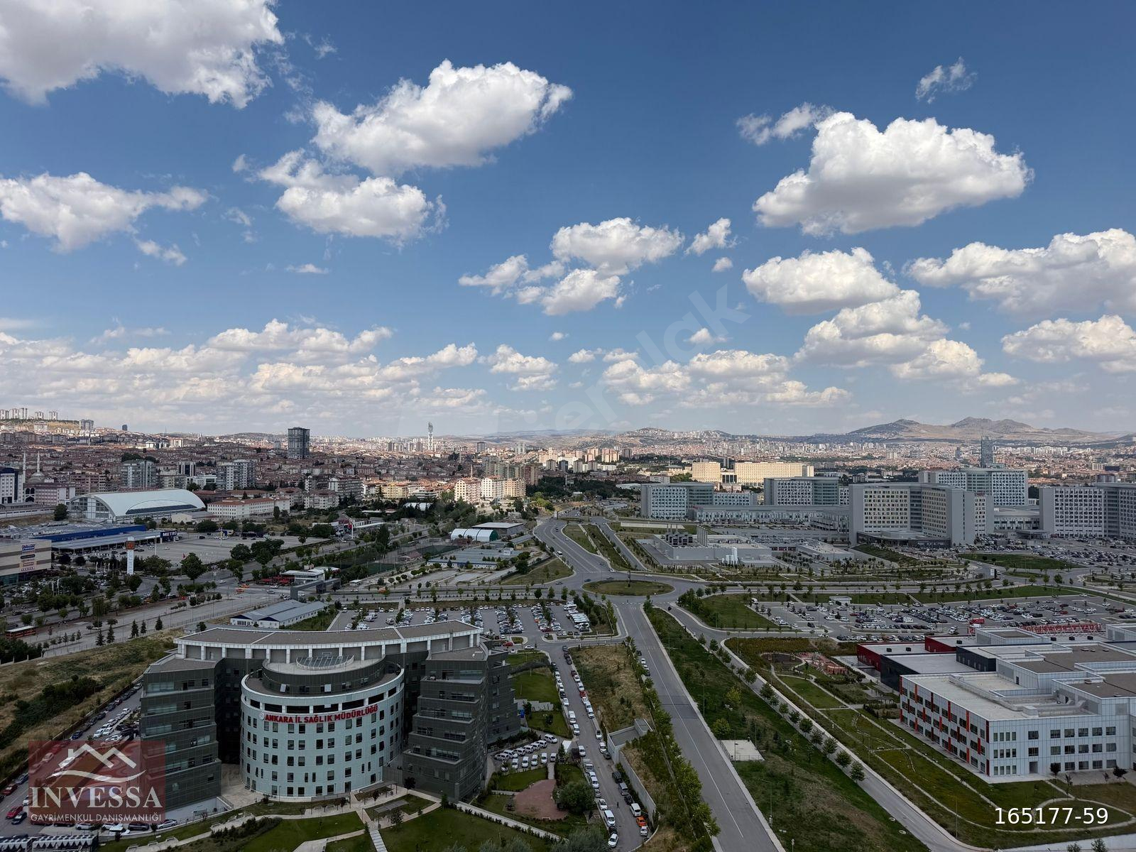 ADRES ANKARA EVLERİ KAPALI MUTFAK DOĞU CEPHE MANZARA 2+1 KİRALIK