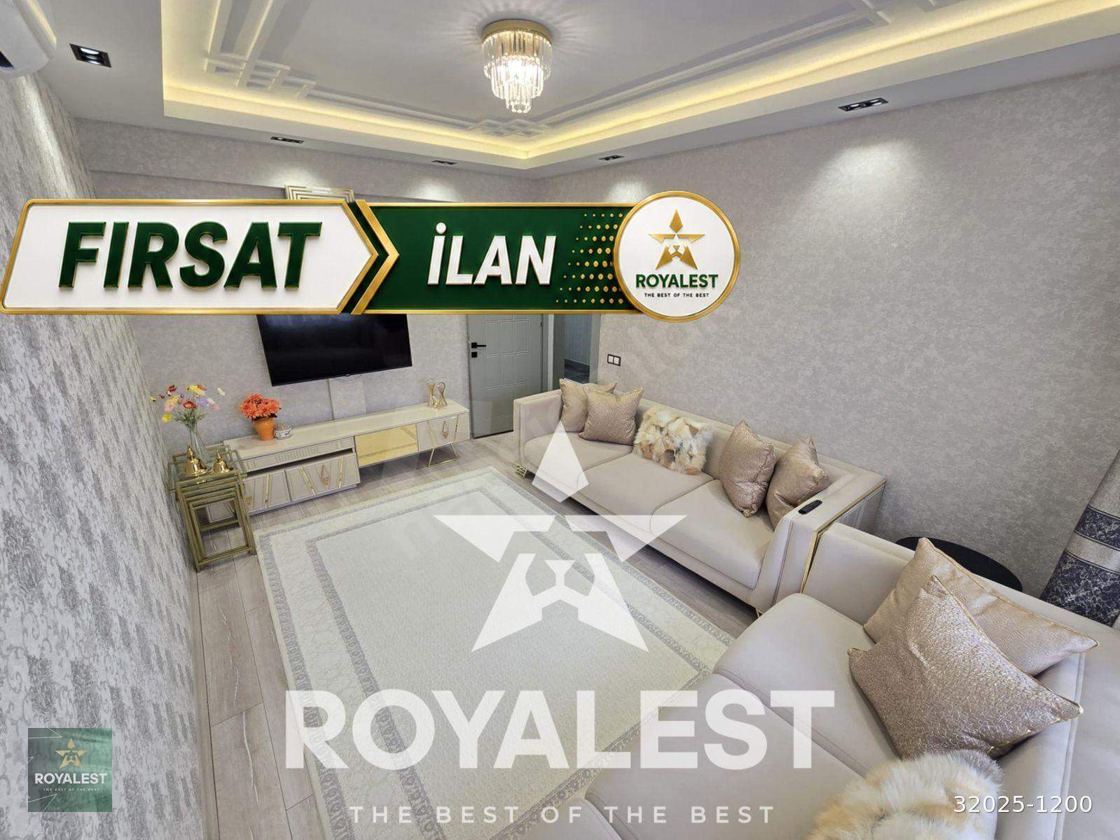ROYALEST'TEN YERDEN ISITMA GENİŞ BALKONLU FULL BAKIMLI