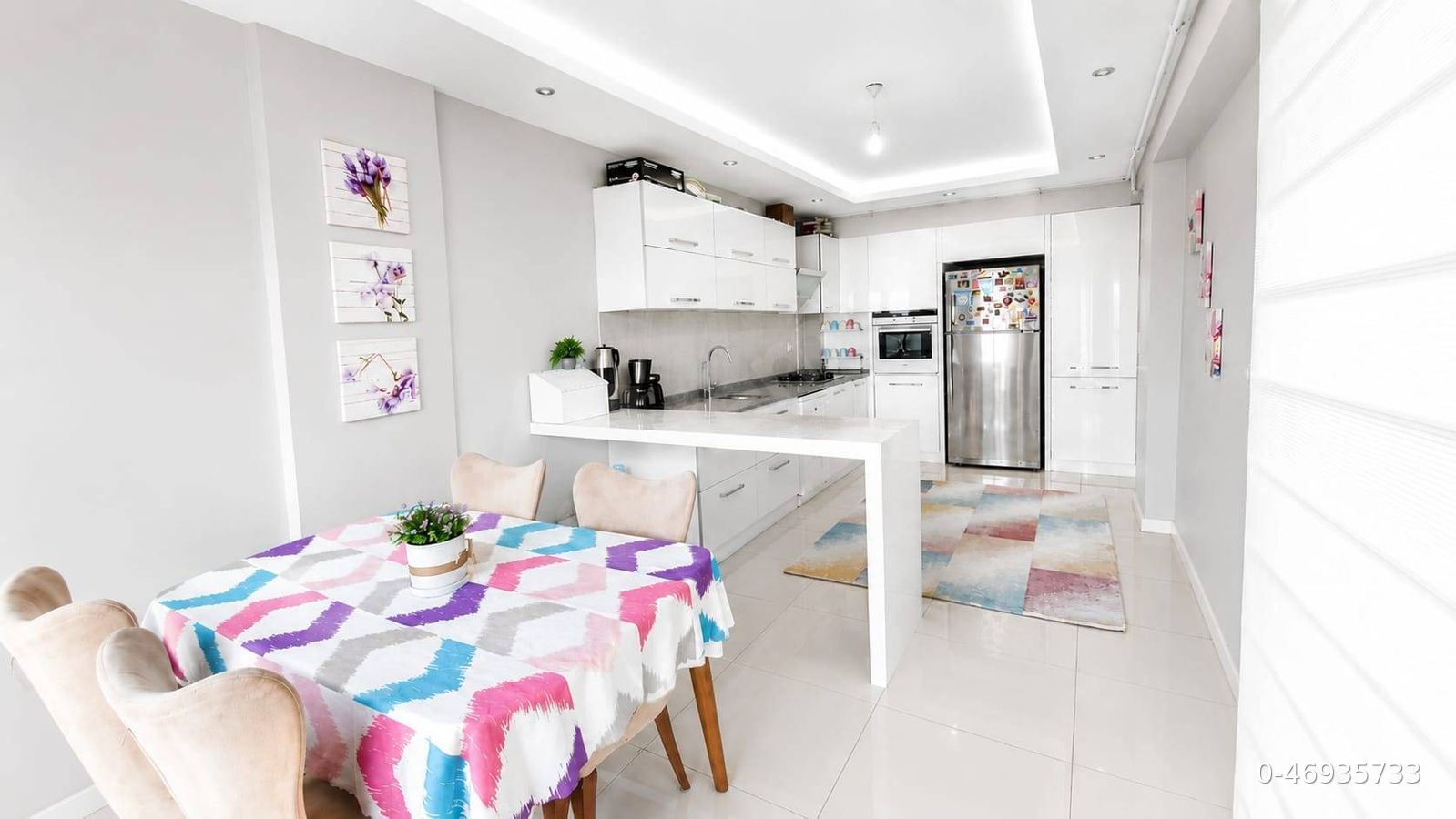 BAĞBAŞINDA GÖL VE ŞEHİR MANZARALI 4+1 DAİRE