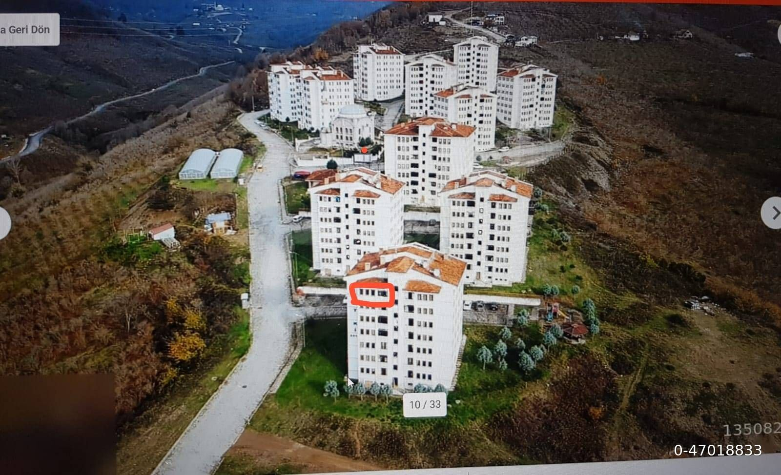 SAHİBİNDEN ÇİLİMLİ 2. ETAP TOKİ ÖNÜ AÇIK DAİRE