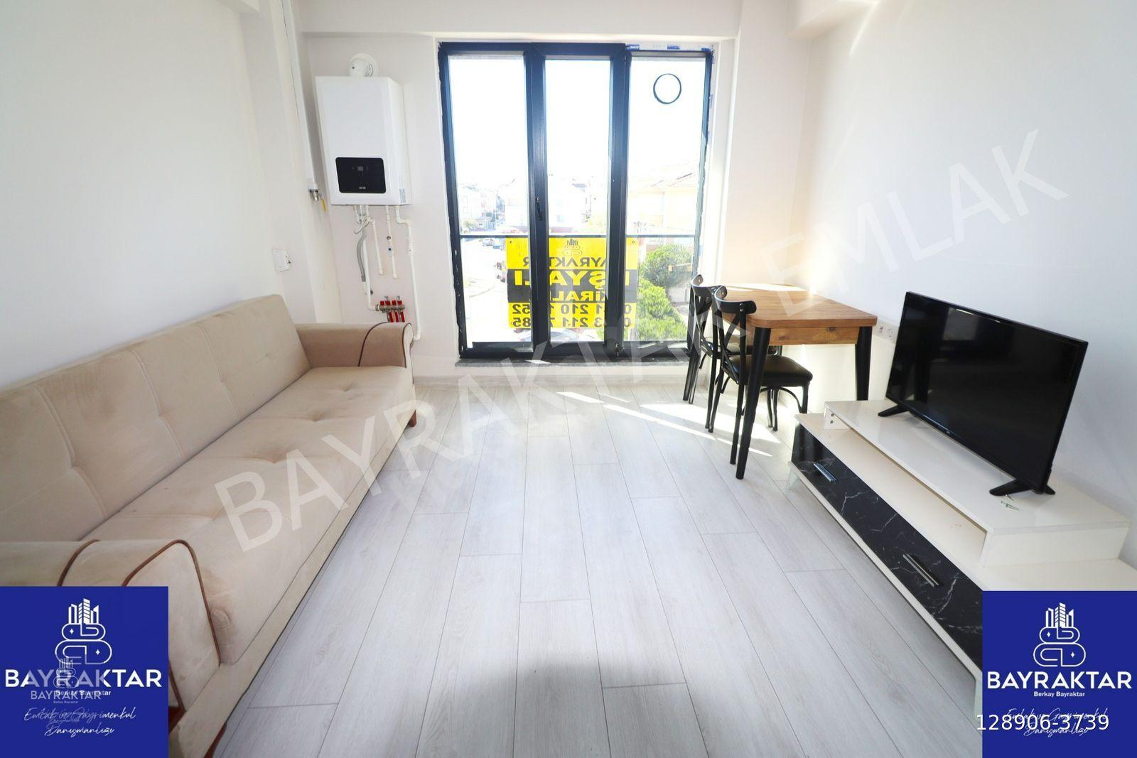 Bandırma İhsaniye'de Ana Cadde Üzeri Sıfır 1+1 Eşyalı Kiralık Daire Bayraktar Emlak'tan