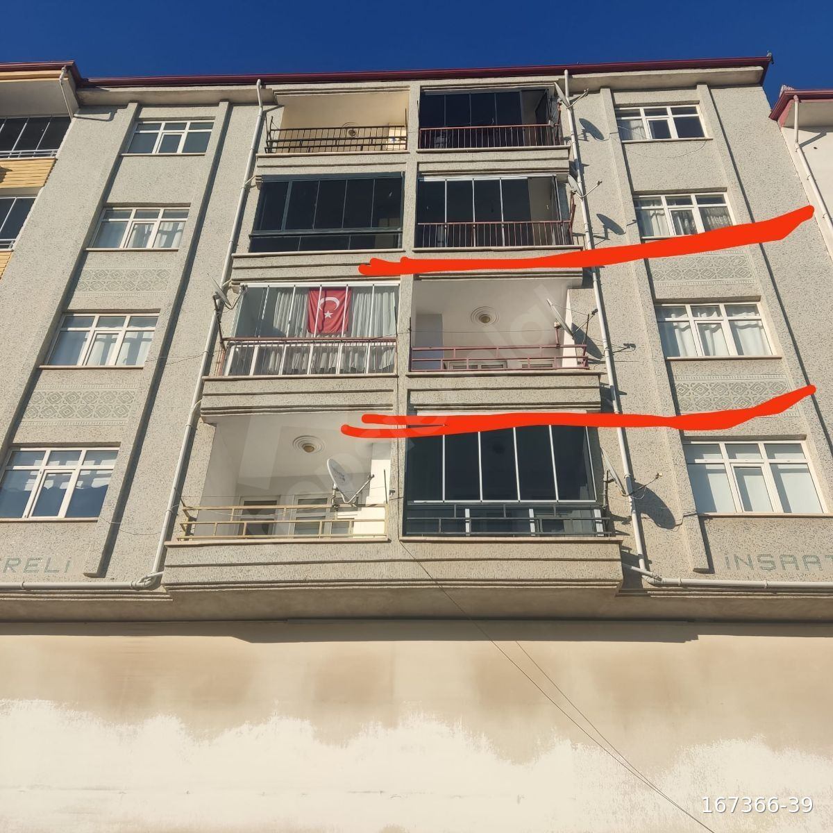 NAZ EMLAK TAN SATILIK 3+1 MERKEZ DAÎRE