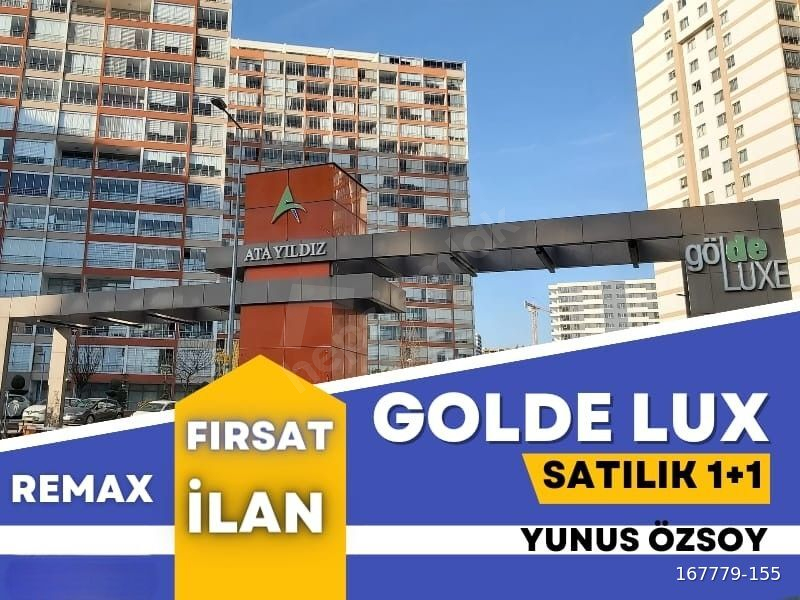 ATAYILDIZ GÖLDE LUX SİTESİNDE SATILIK EŞYALI 1+1