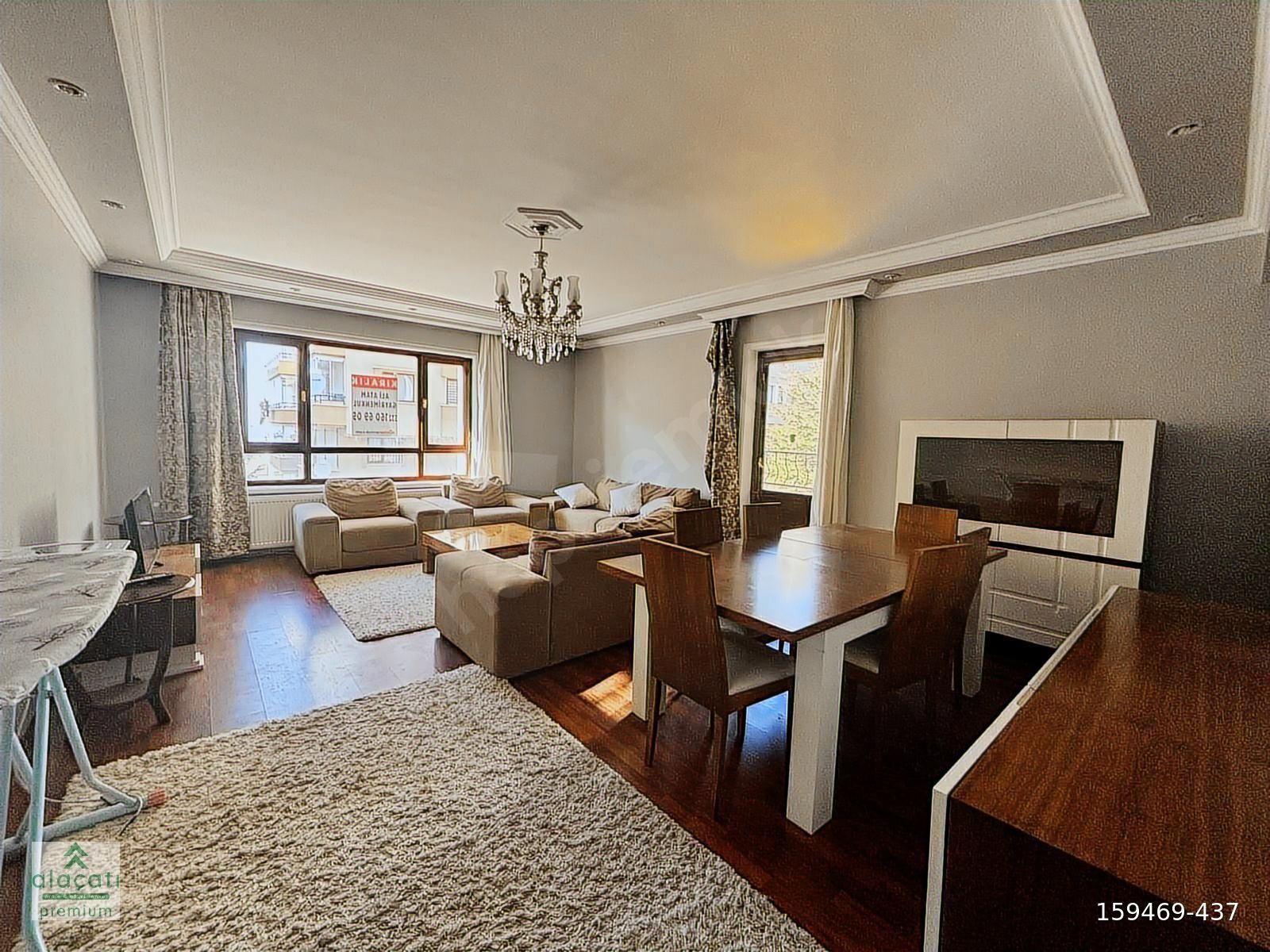 ALAÇATI PREMİUM'DAN DİKMEN CADDESİ YAKINI 3+1 EŞYALI KİRALIK