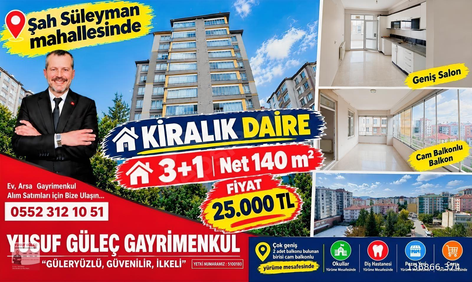 NİĞDE MERKEZ ŞAHSÜLEYMAN MAHALLESİNDE KİRALIK DAİRE