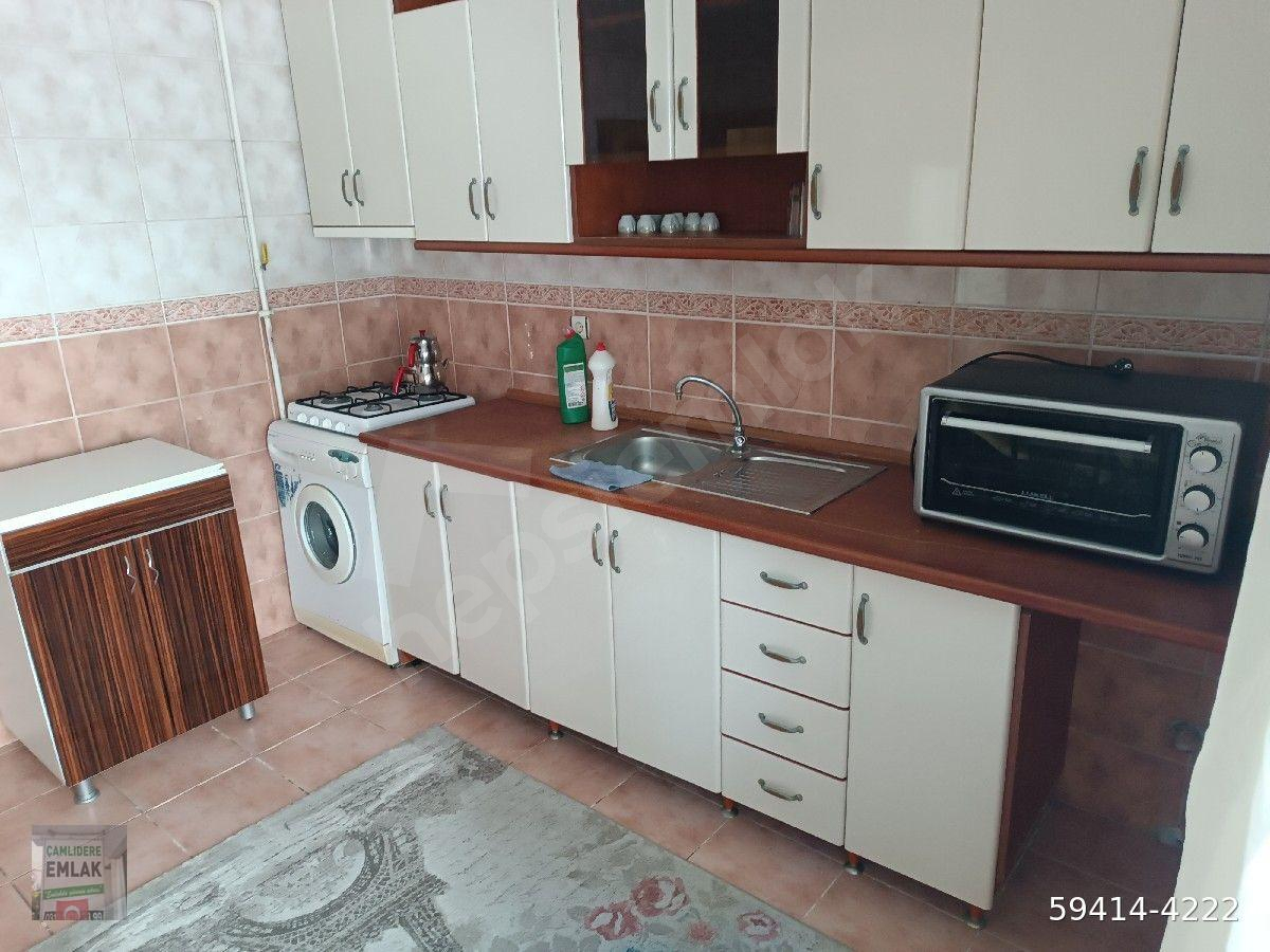 ÇAMLIDERE EMLAKTAN SÜPER KONUM GÜNEY CEPHE BLOKBAŞI AYDINLIK MASRAFSIZ 100M2 3+1 BAHÇE KATI