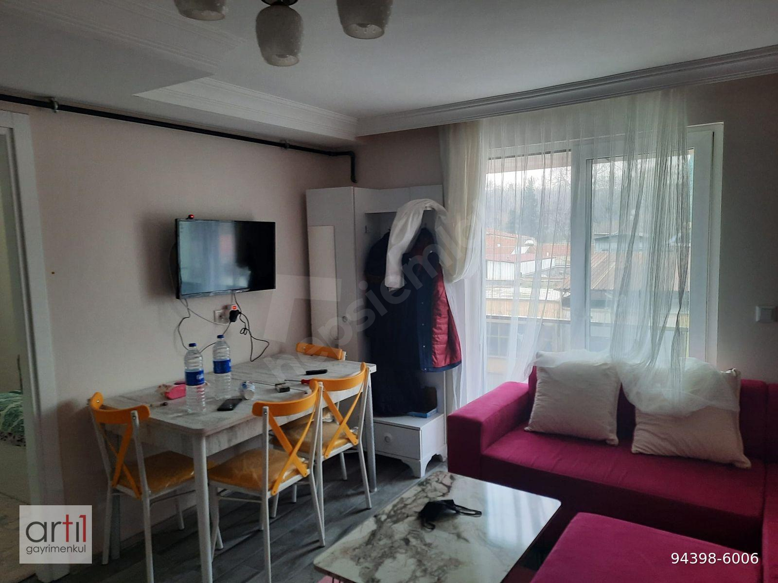 +1'DEN SARAYLARDA 70 M2 2+1 EŞYALI KİRALIK APART