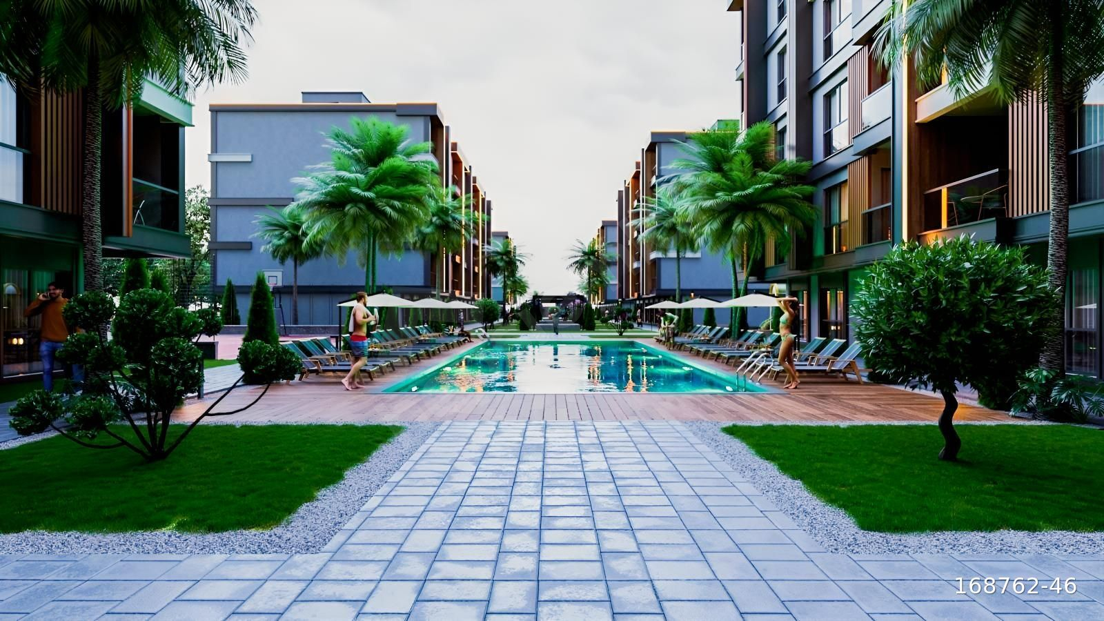 SD EMLAKTAN MANİSA KIRKAĞAÇ'TA HAVUZLU SİTEDE SATILIK LÜKS DAİRE
