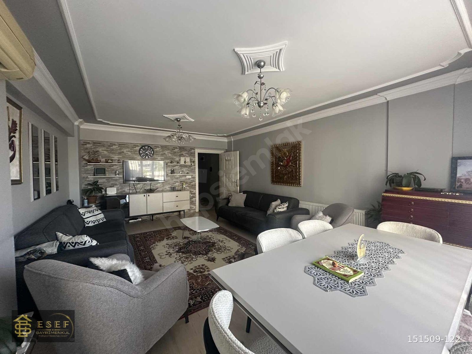 MİLLET MAHALLESİ'NDE KREDİYE UYGUN, MASRAFSIZ 3+1 SATILIK DAİRE