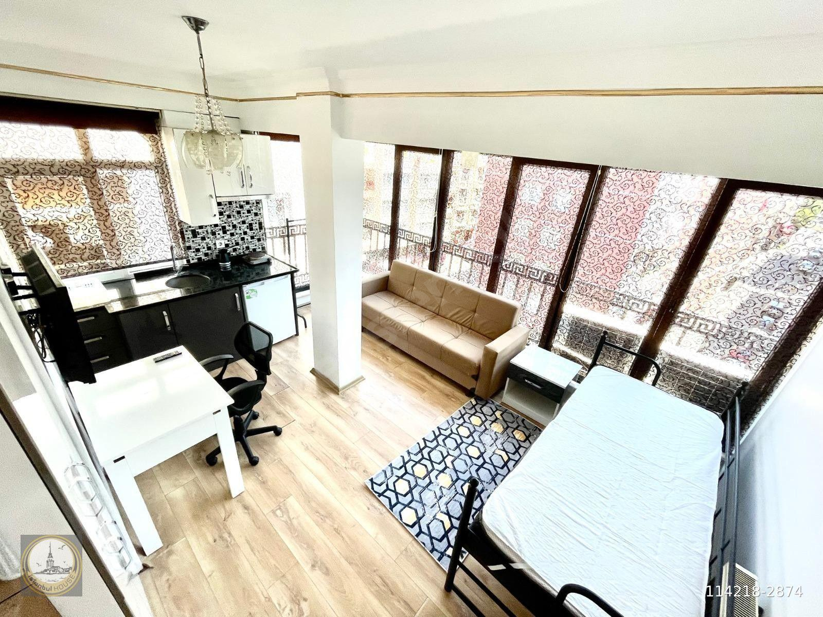 İSTANBUL HOUSE'DAN BAHÇELİEVLER'DE 35M2 FULL EŞYALI 1+0 STÜDYO