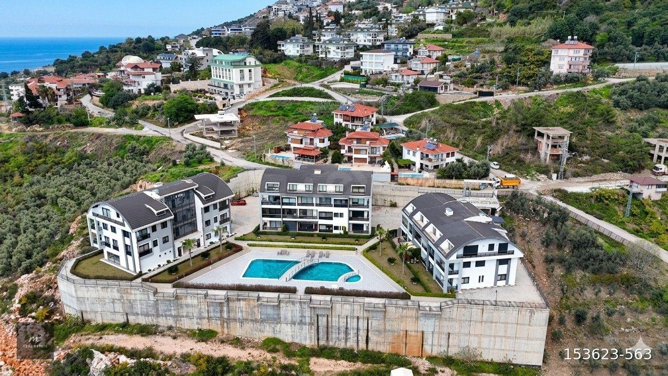DENİZ & ALANYA KALESİ MANZARALI 2+1 EŞYALI DAİRE CITY RENATA