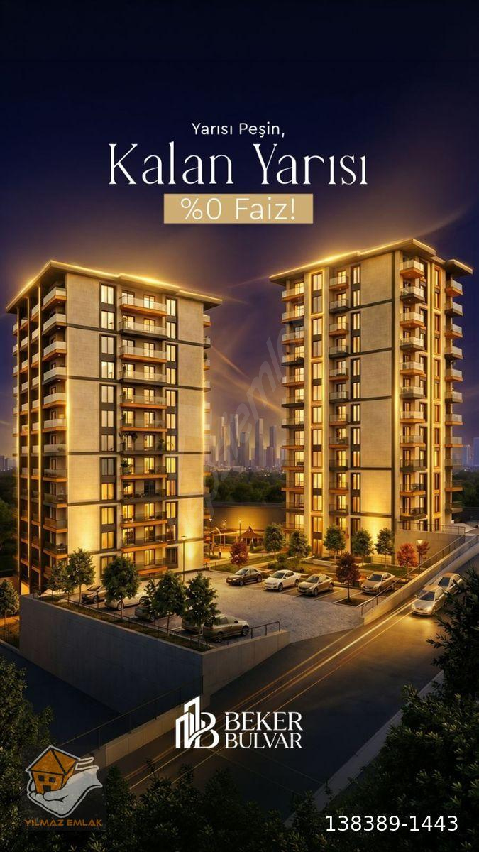 BEKER BULVAR PROJEMİZDE 35.416TL TAKSİT İLE 2+1 ~YILMAZ EMLAK