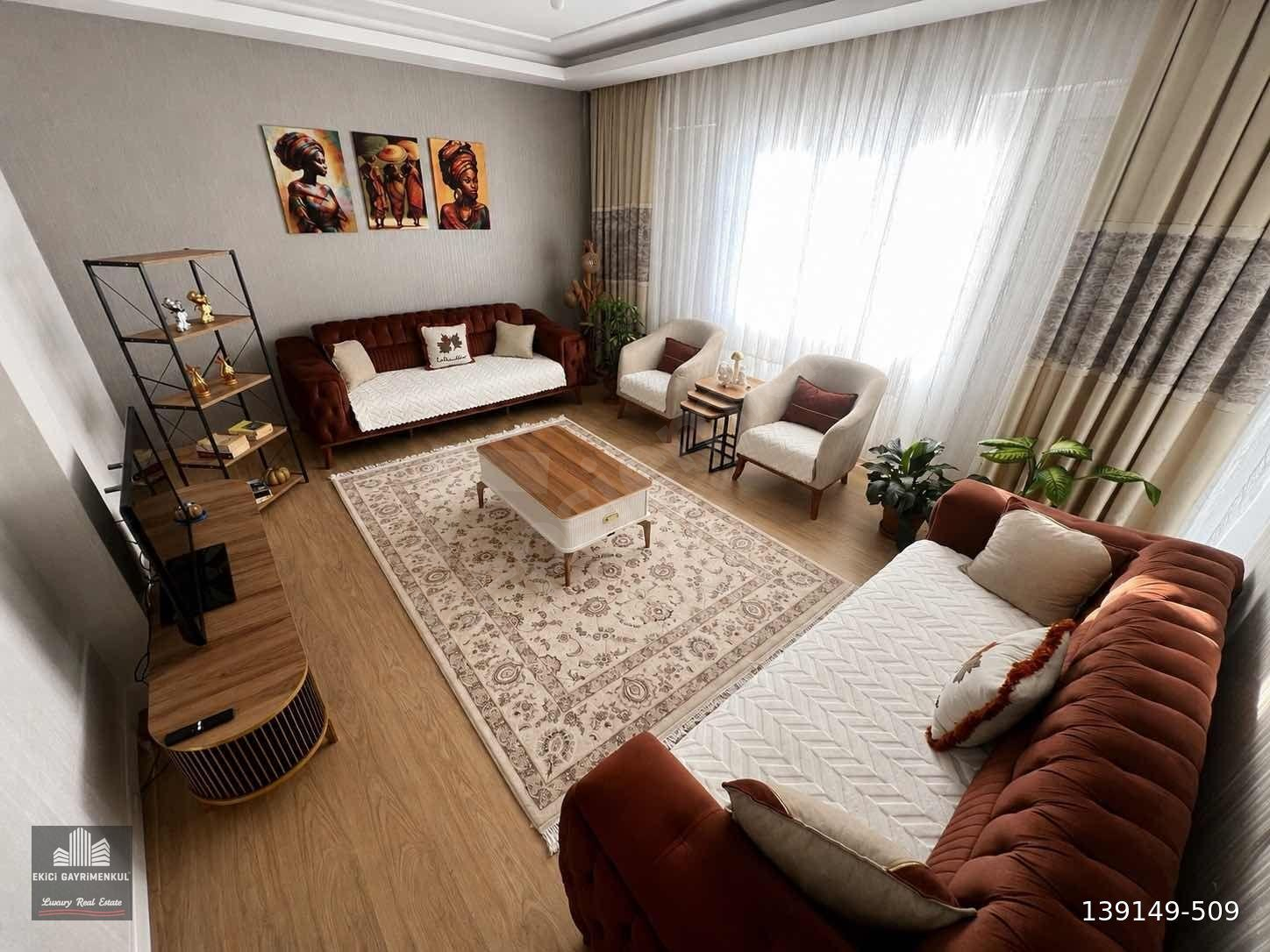 EKİCİ'DEN BEYKENT 1. ETAP'TA SİTE İÇERİSİNDE BAKIMLI 2+1 DAİRE