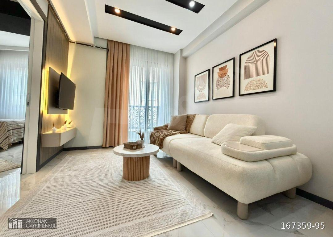 SALTAK CADDESİ MEVKİİ SIFIR 1+1 BALKONLU LÜKS SUIT DAİRE
