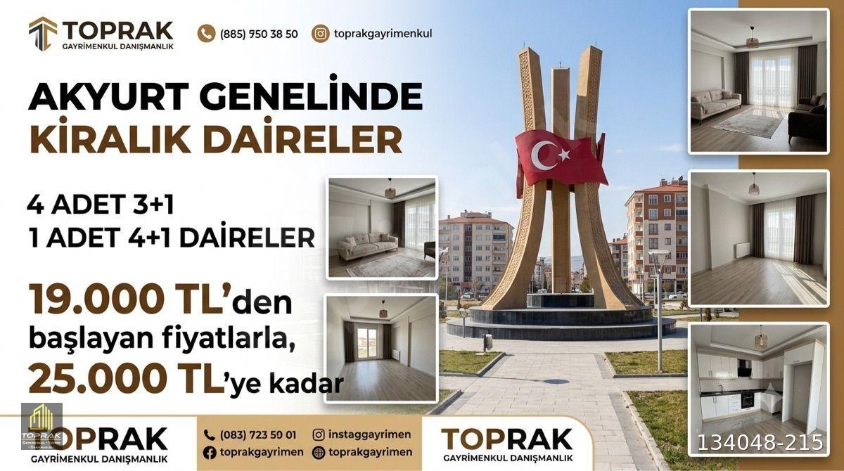 Akyurt KİRALIK DAİRE