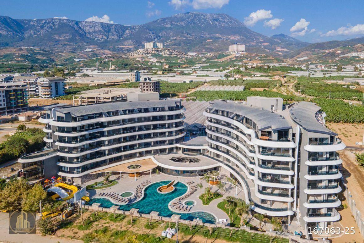 Alanya Kargıcak’ta Satılık Deniz Manzaralı 2+1 Lüks Daire – Denize Sıfır, 5 Yıldızlı Otel Konsepti