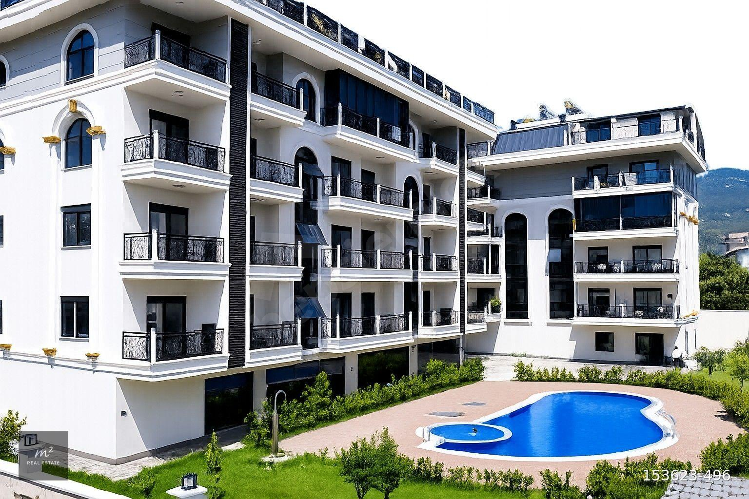 ALANYA OBA GREEN GARDEN SİTESİNDE SATILIK GENİŞ 2+1 DUBLEKS