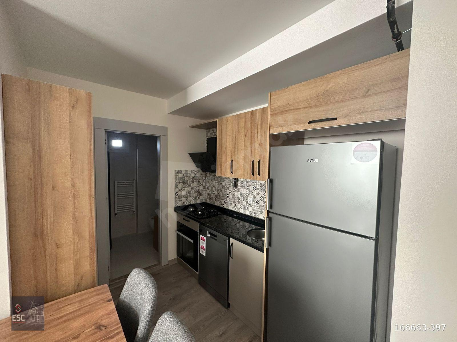 ESC,DEN KUYULUK MH'DE FULL EŞYALI D.ĞAZLI 1+1 DAİRE ESC1339
