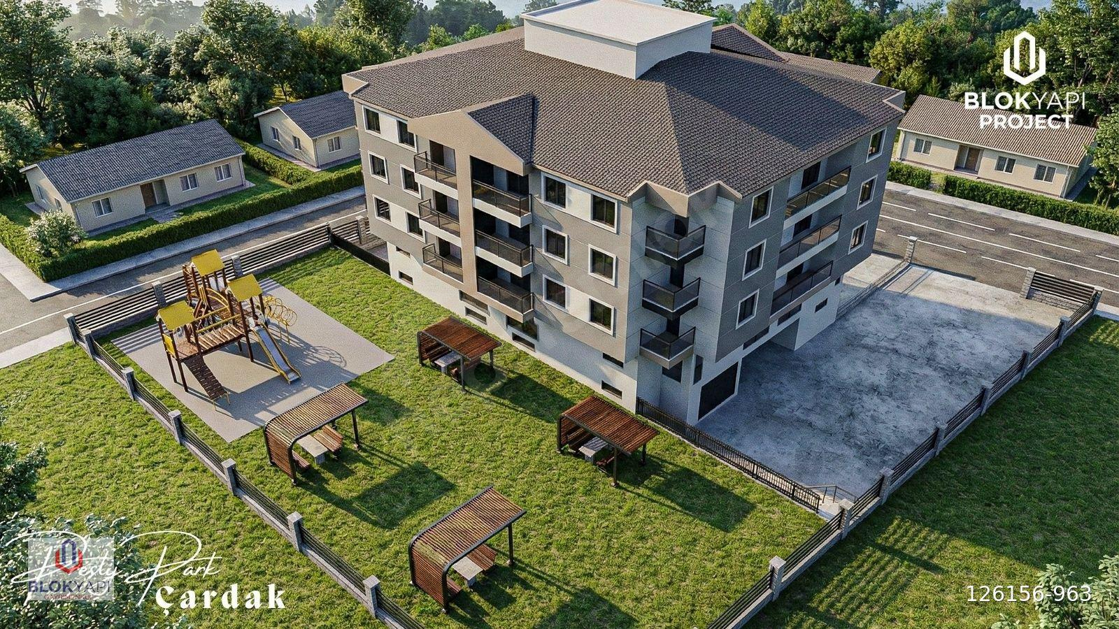 Çardak'ın Yükselen Yıldızı Prestij Park'da 2+1 110 M2 Lüx Daire