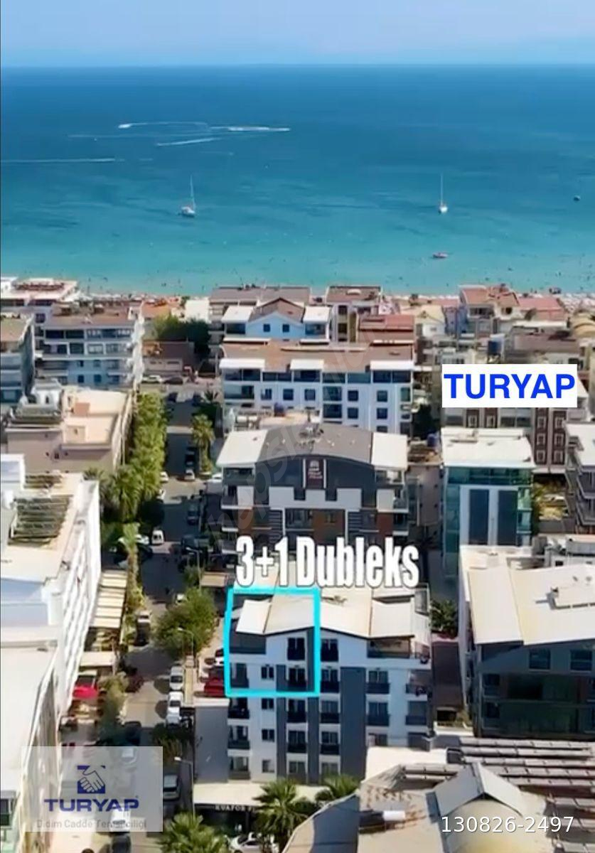 TAKASA AÇIK Altınkum Plajına 250 mt Asansörlü 3+1 Dubleks Daire
